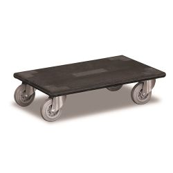 Pes na nábytok MH-937.003 vozík s gumovým krytom 300 kg 600 x 350 mm