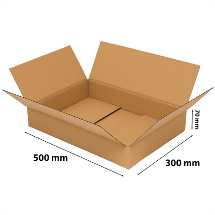 Sklopná doska 500x300x70mm 3- Balíček Gibarita A Inposta 400g