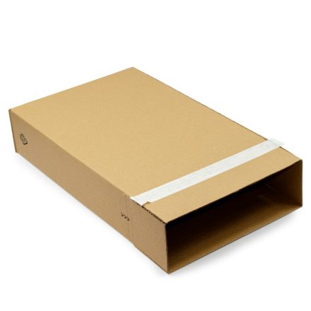 Hnedá kartónová krabica na prepravu Flatbox F20 235x80x335 mm
