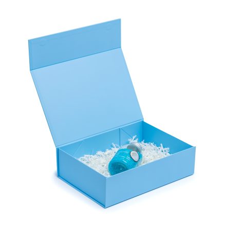 Modrá magnetická škatuľa 350x250x100mm Darčekový box dekoratívne