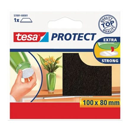 Plstené vankúšiky TESA Samolepiace na nábytok 100x80mm hnedá 1 ks