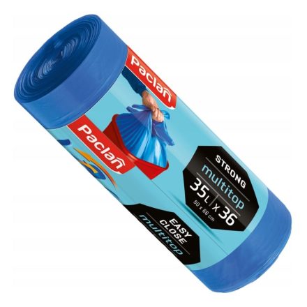 Paclan Multitop bin tašky 35L modrá 36 ks