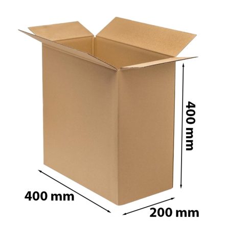 Kartónová škatuľa s paletou 400x200x400 mm 3-vrstva na odoslanie
