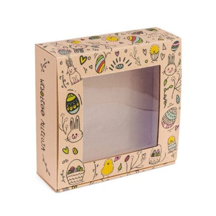 Veľkonočný box s oknom 250x240x80 mm pre dary