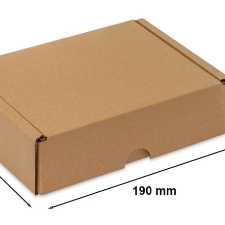 Kartón F427 Módny box 190x140x55mm hnedá