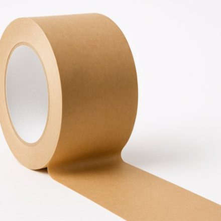 Obalová páska z tvrdého papiera s hnedým lepidlom 50 mm x 66 m
