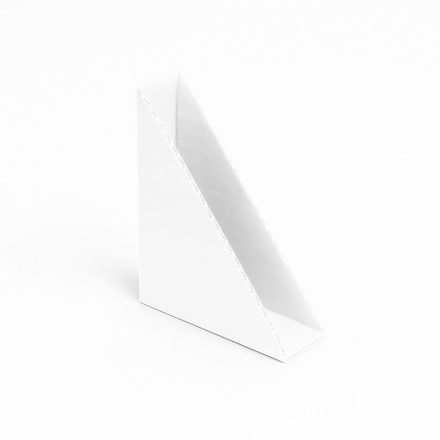 Biely kartónový roh 60x60x15 mm na ochranu rohov parciel