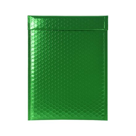 Kovová bublinová obálka D14 180x250mm zelená až DVD