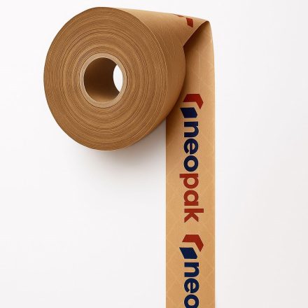 Rozhodne posilnená papierová páska 60 mm x 150 m hnedá