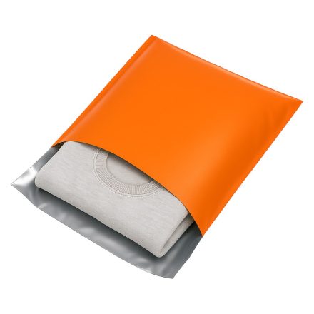 Metalizované tašky s opaskom 320x430 mm oranžová 100 ks