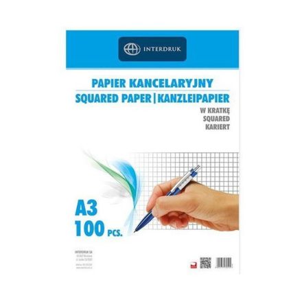 Cenník papiera A3 na druhú, 60 g/m2, 100 Poznámka: