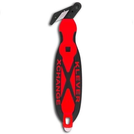Bezpečné uloženie nožov Klever X-Change Double pre fólie a pásky 6 mm