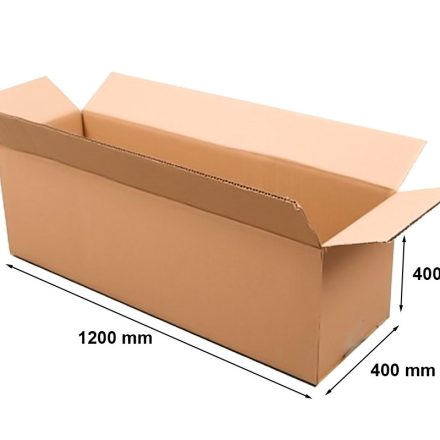 Papierová lepenka 5-vrstva, kartónová škatuľa 1200x400x400 mm BC 650