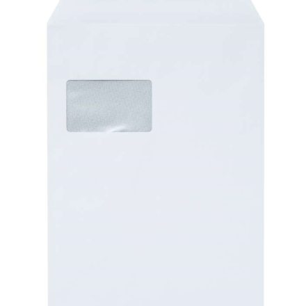 Boxy C4 A4 229 x 324 mm biele s ľavým samolepiacim oknom HK 250 ks