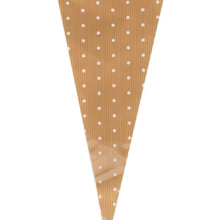 Celofánový kužeľ Eko+Gips 15x35 cm pre kvety a sladkosti