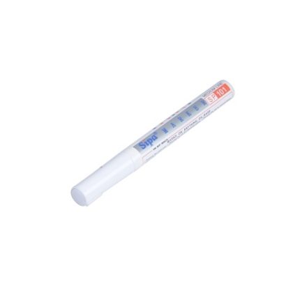 Maliarske pero SP101 markér stredného bieleho oleja 1-3 mm pre označenie