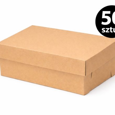Papierová lepenka 320x220x130mm Škatuľka s uzáverom topánky 50 Umenie