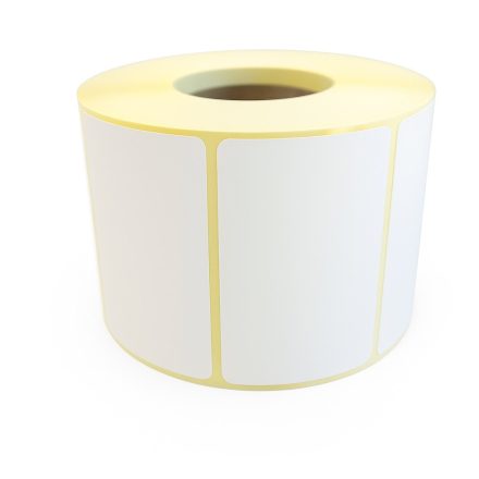 Samolepiace tepelné štítky 60x40 mm 1000 ks na tlačiacom valci