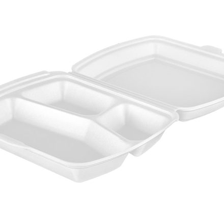 MenuBox 3- Odvážny štyrophone obedový kontajner 245x205x65 125ks