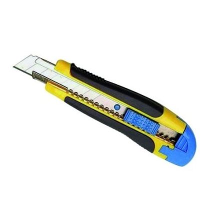 Nožnice na tapety 18 mm univerzálne pogumované so zlomenou čepeľou 76183