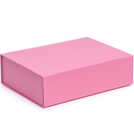 Ružová magnetická krabica 250x180x70mm Elegantná prezentácia Kartón