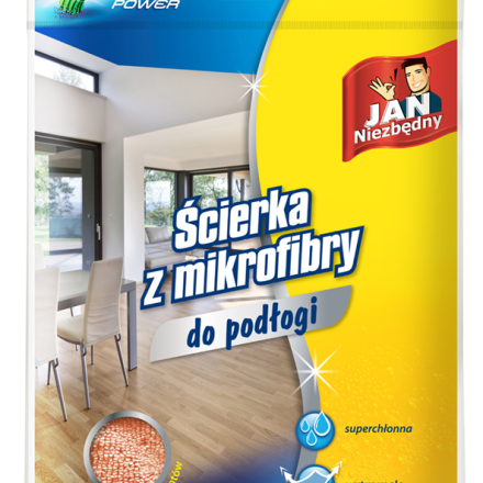 Jan Nevyhnutné mikrovláknové plátno pre mop 1 oranžový kus