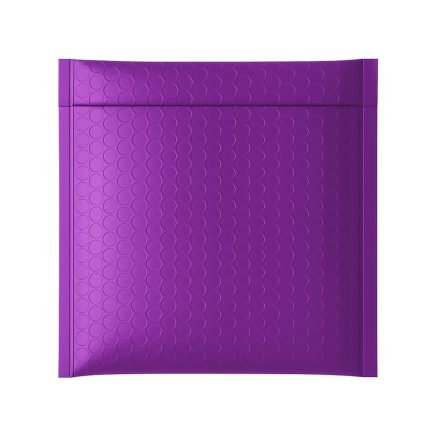 Kovová bublinová obálka CD 165x165mm fialová estetická ochrana