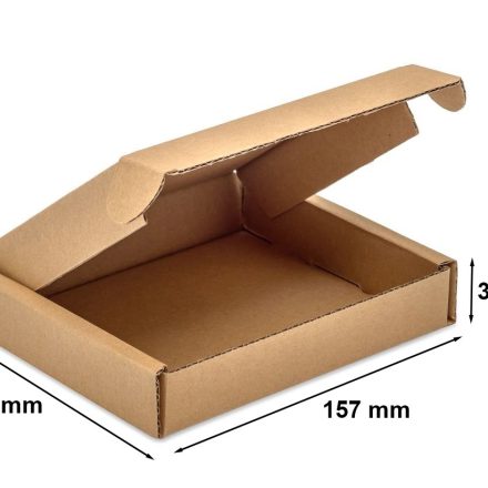 Papierová lepenka FEFCO 427 157x139x30 mm do balíka InPost XS