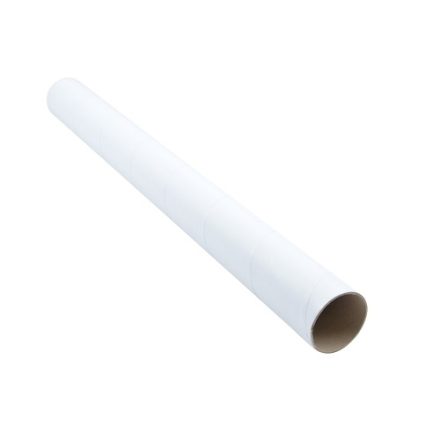 Kartónová rúrka B1 biela pre plagáty 70 mm x 750 mm gr. 2 mm