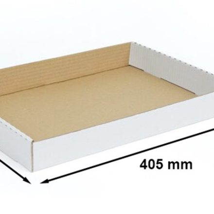 Lepenková tácka na koláče a koláče 405x295x50mm veľký na pečenie