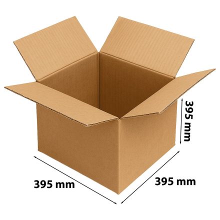 Papierová lepenka 395x395x395 mm škatuľka 5-vrstvová BC650