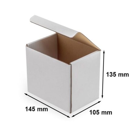 Kartónová škatuľa F421 biela 145x105x135mm fashion box