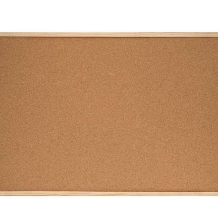 Korková doska s obojstrannou rezonanciou 900x600 mm drevená rámová stena do kancelárie