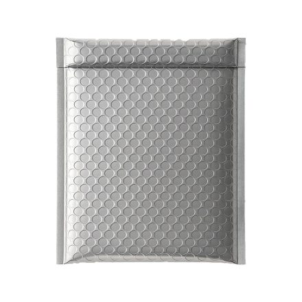Kovová bublinová obálka E15 220x265mm striebro na odoslanie