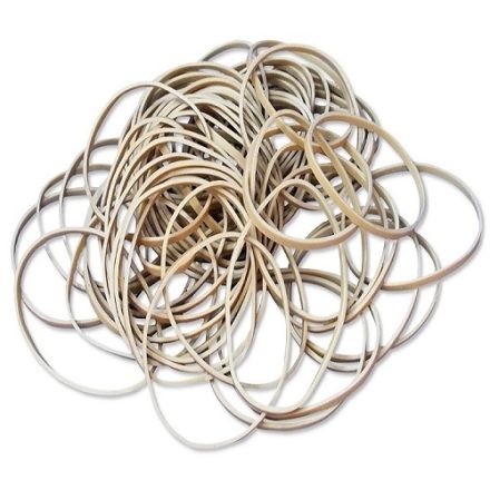 Prírodné latexové gumy 100 mm 1,3x4,0 mm 1kg