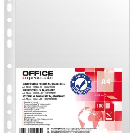 Dokumentové tričká A4 kryštalické 30um Office Products 100 ks