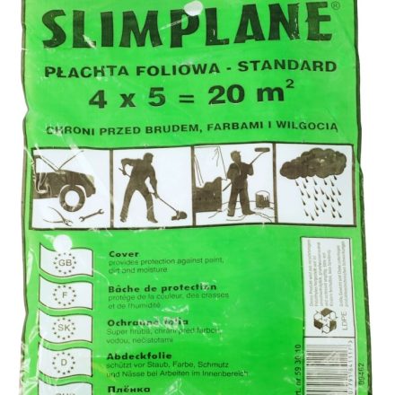 Ochranný náterový film HDPE 4x5m Zelená norma pre opravy