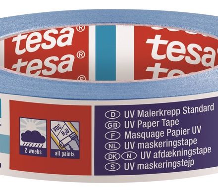 Maľovanie pásky papier maskovanie TESA 4435 25 mm x 50 m gi 14 dní
