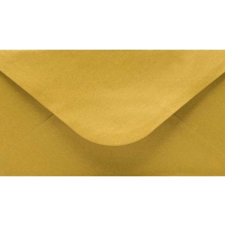 Škatule DL 110x220 mm dekoratívne perlové zlato 120 g/m2 50 ks