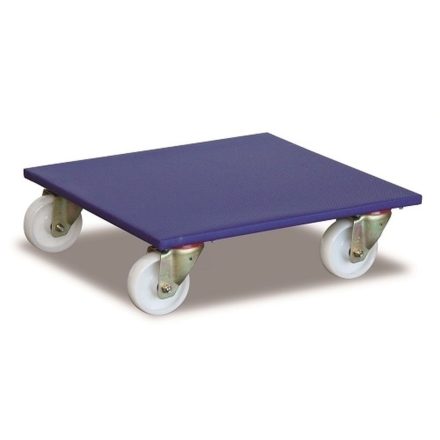Žolík na nábytok 600x600 mm, psík na plastových kolesách, nosnosť 900 kg