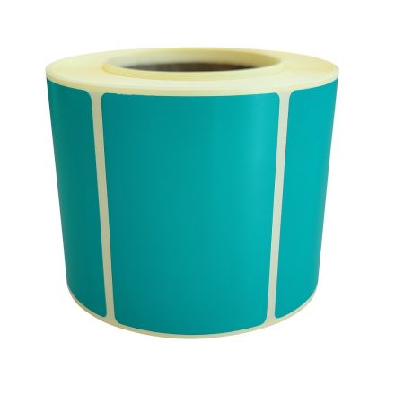 Zelené samolepiace termálne štítky 60x40 mm - 500 ks