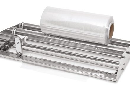 Ručné krájanie na stretch film MAX MINI S 600, nerezová oceľ