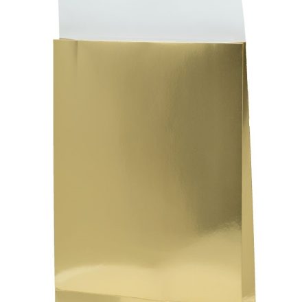 Kartónová obálka C4/A4 230x320x60 mm zlato 220g/m2 10 ks