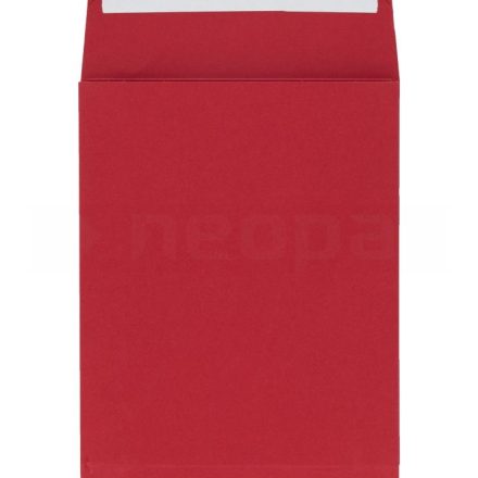 Kartónové obálky C5 170x230x50 mm červená 220g 10 ks