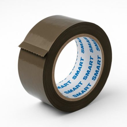 Samolepiaca páska na balenie akrylová hnedá Smart 48mm x 150m pre balenia