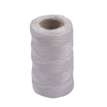 Polypropylénový kábel PP poľnohospodárska silná biela 2 mm 50 m 100 g