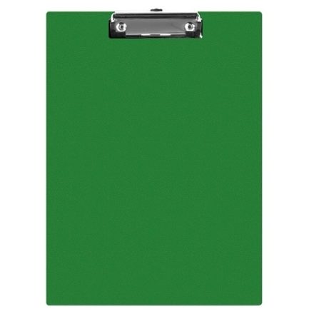 Klipboard Pad PVC A5 zelená so zásobníkom a vreckom na pero