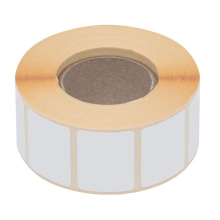 Termálne štítky 50x30 mm biele samolepiace 1000 ks