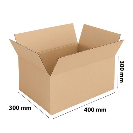 Lepenková klapka 400x300x300mm A3 Paleta C Gibarit 400g
