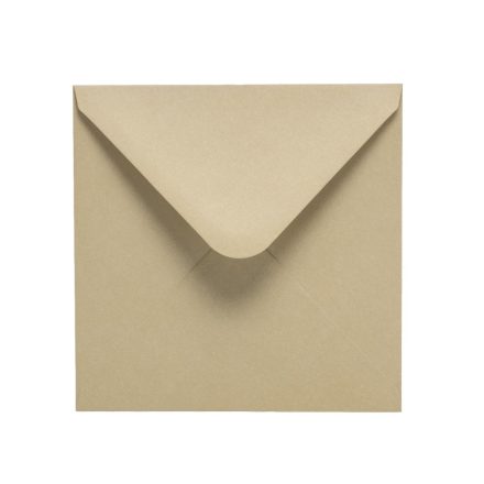 Štvorcové obálky K4 Beige 120g 10 kusy - Pre darčeky a pozvánky